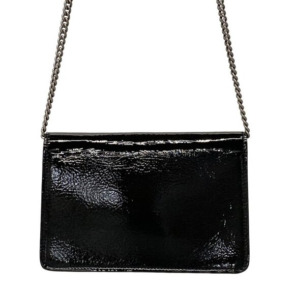 Auth GUCCI Dionysus 795368 Black Patent Leather Shoulder Bag - Picture 2 of 16